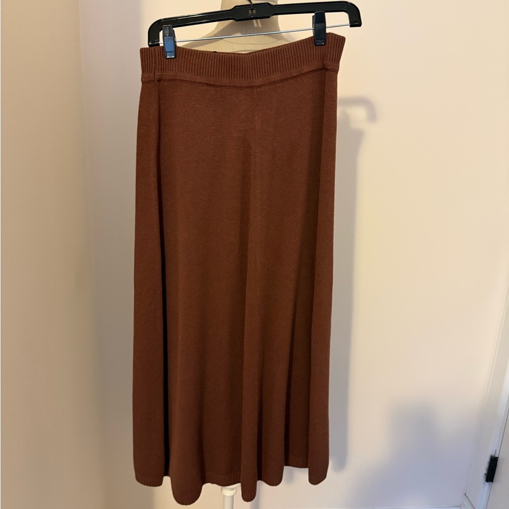 Joseph Rich Brown Maxi Skirt - Picture 2 of 3